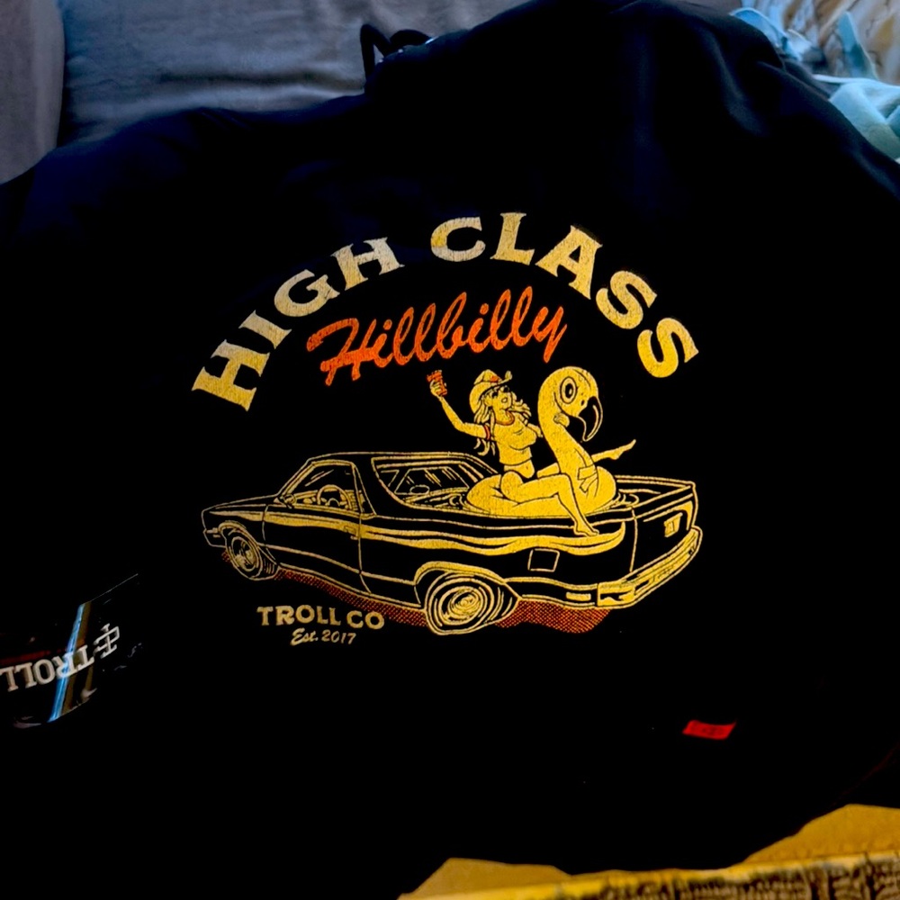 Troll Co. Women’s High Class Hillbilly sweatshirt